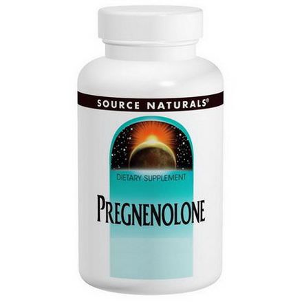 Source Naturals, Pregnenolone, Cherry Flavored, 25mg, 120 Tablets