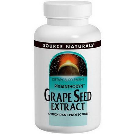 Source Naturals, Proanthodyn, Grape Seed Extract, 100mg, 120 Tablets