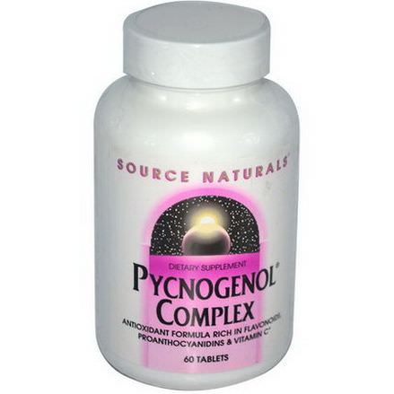 Source Naturals, Pycnogenol Complex, 60 Tablets