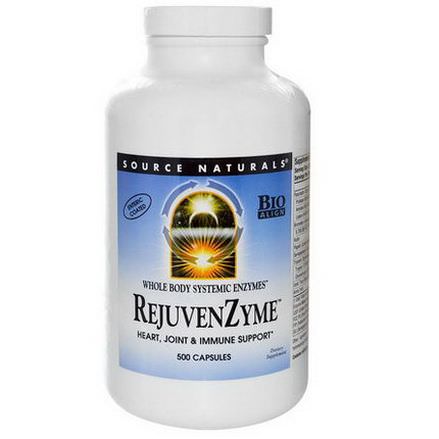 Source Naturals, RejuvenZyme, 500 Capsules