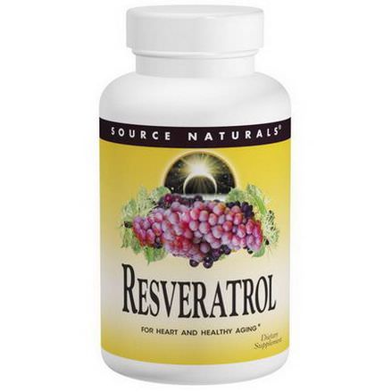 Source Naturals, Resveratrol, 60 Capsules