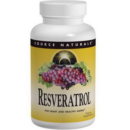 Source Naturals, Resveratrol, 60 Tablets