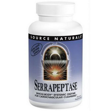 Source Naturals, Serrapeptase, 120 Capsules