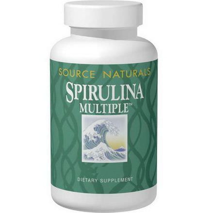Source Naturals, Spirulina Multiple, 100 Tablets