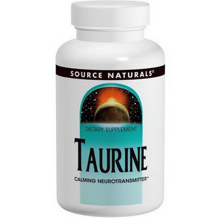 Source Naturals, Taurine, 500mg, 120 Tablets