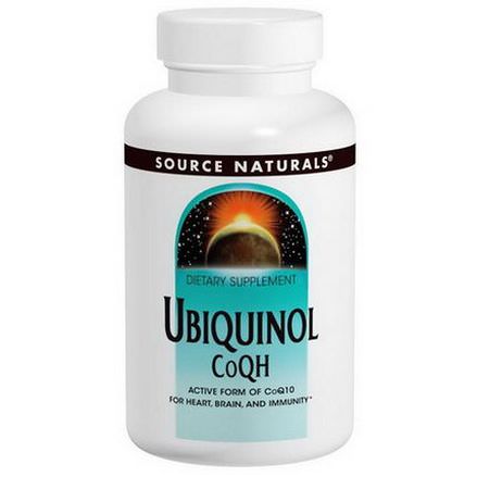 Source Naturals, Ubiquinol CoQH, 100mg, 90 Softgels