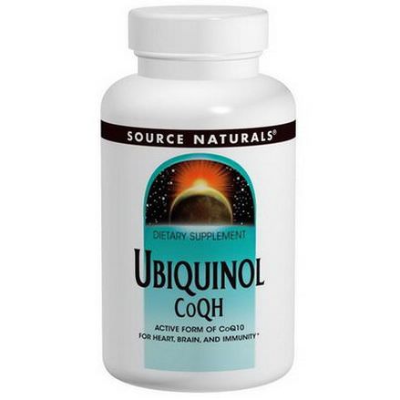 Source Naturals, Ubiquinol CoQH, 50mg, 120 Softgels