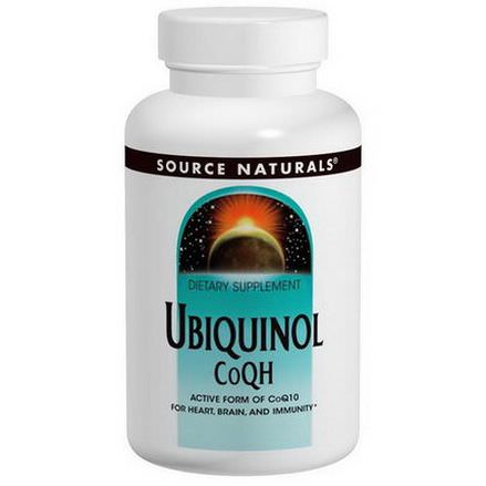 Source Naturals, Ubiquinol CoQH, 50mg, 30 Softgels
