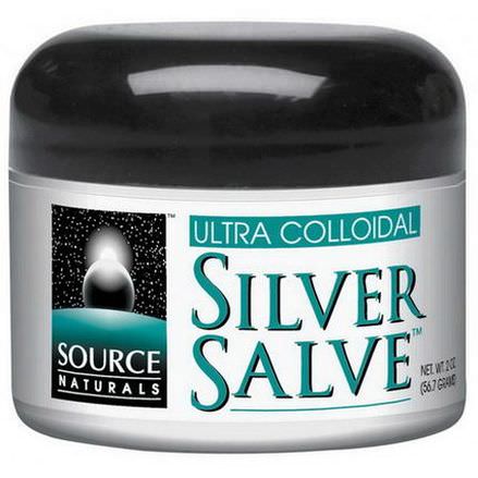 Source Naturals, Ultra Colloidal Silver Salve 56.7g