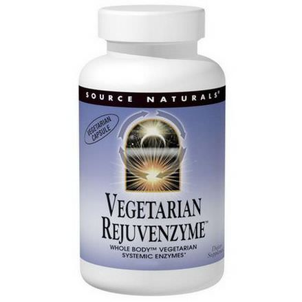 Source Naturals, Vegetarian Rejuvenzyme, 120 Capsules