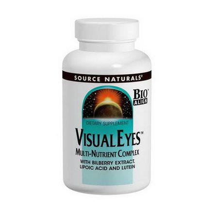 Source Naturals, Visual Eyes, Multi-Nutrient Complex, 90 Tablets