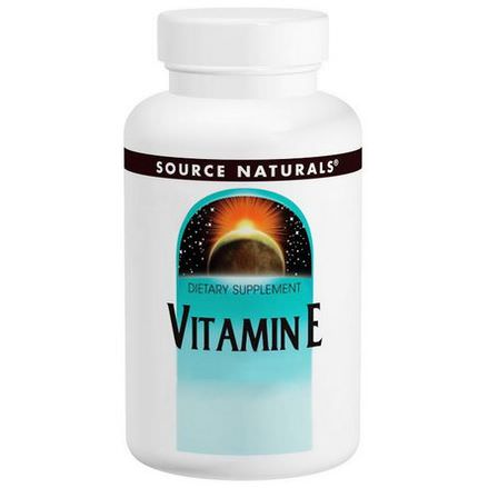 Source Naturals, Vitamin E, 400 IU, 250 Softgels
