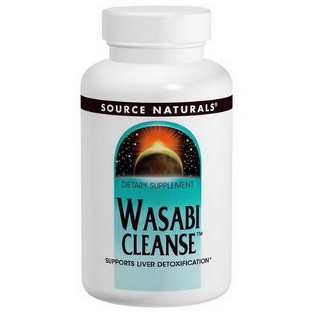 Source Naturals, Wasabi Cleanse, 200mg, 60 Tablets