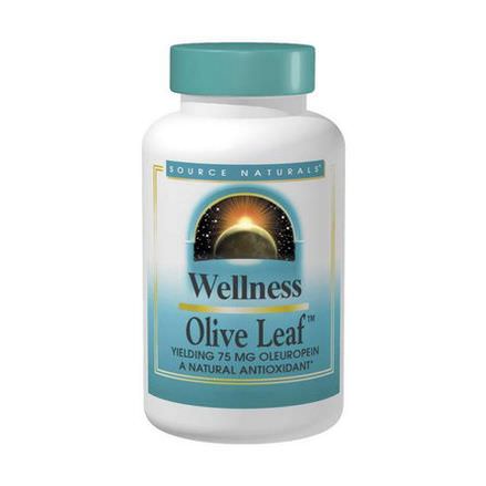 Source Naturals, Wellness, Olive Leaf, 120 Tablets