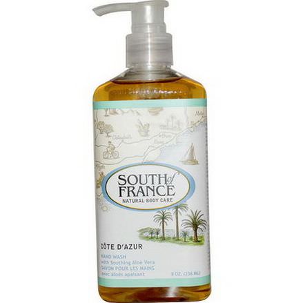 South of France, Cote D'Azur, Hand Wash with Soothing Aloe Vera 236ml