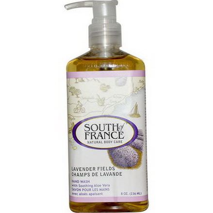 South of France, Lavender Fields, Hand Wash with Soothing Aloe Vera 236ml