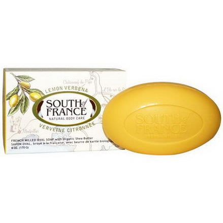 South of France, Lemon Verbena, French Milled Oval Soap with Organic Shea Butter 170g