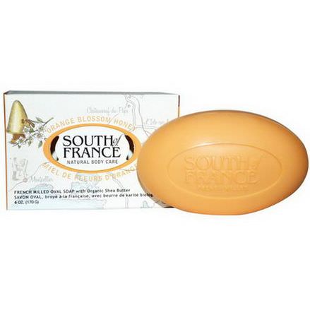 South of France, Orange Blossom Honey, French Milled Bar Soap with Organic Shea Butter 170g