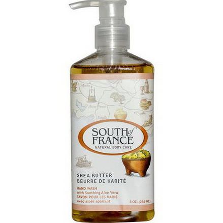 South of France, Shea Butter, Hand Wash with Soothing Aloe Vera 236ml