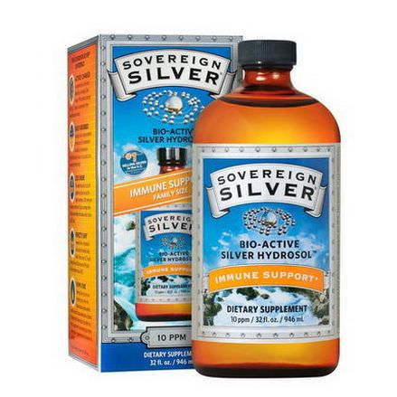 Sovereign Silver, Bio-Active Silver Hydrosol 946ml