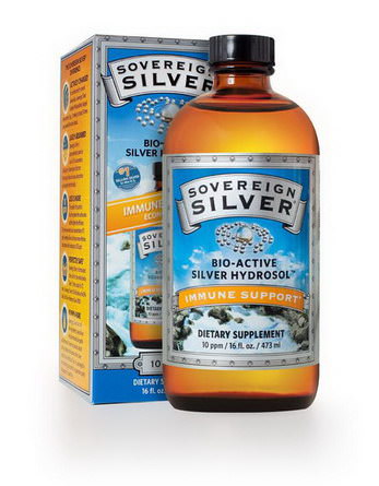Sovereign Silver, Colloidal Bio-Active Silver Hydrosol, 10 PPM 473ml