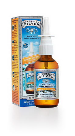 Sovereign Silver, Colloidal Bio-Active Silver Hydrosol Nasal Spray, 10 PPM 59ml
