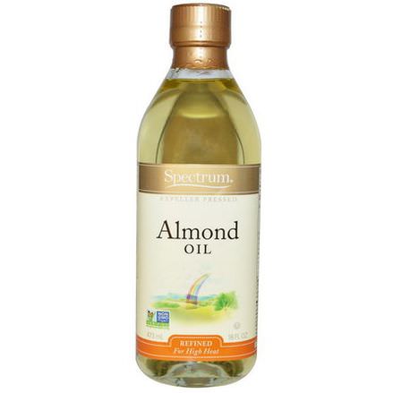 Spectrum Naturals, Almond Oil, Refined 473ml