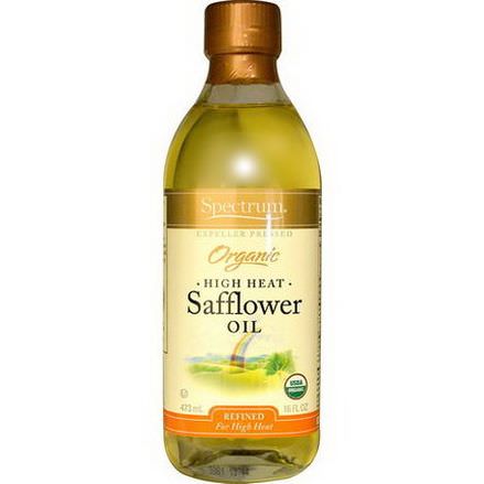 Spectrum Naturals, Organic Safflower Oil, High Heat 473ml
