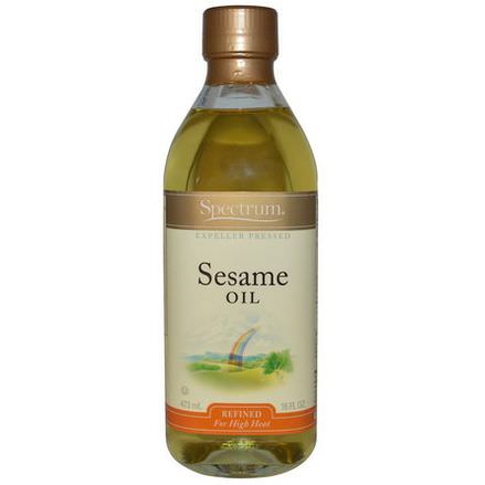 Spectrum Naturals, Sesame Oil, Refined 473ml