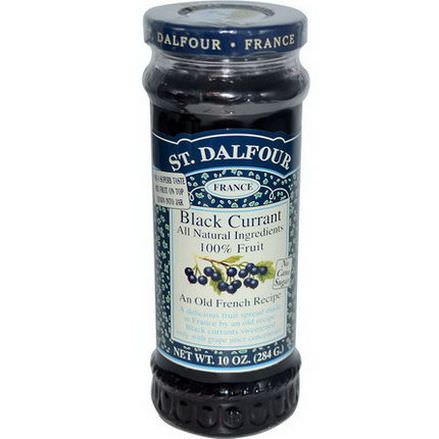 St. Dalfour, Black Currant, Deluxe Black Currant Spread 284g