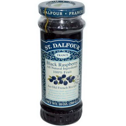 St. Dalfour, Black Raspberry, Fruit Spread 284g