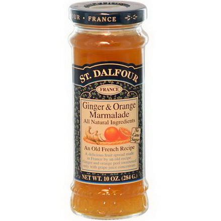 St. Dalfour, Ginger&Orange Marmalade, Fruit Spread 284g