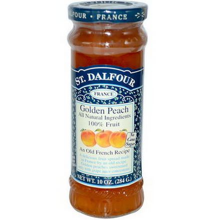 St. Dalfour, Golden Peach, Deluxe Golden Peach Spread 284g