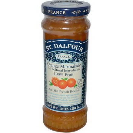 St. Dalfour, Orange Marmalade, Deluxe Orange Marmalade Spread 284g