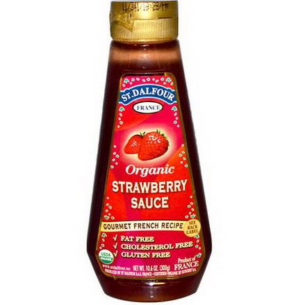 St. Dalfour, Organic Strawberry Sauce 300g