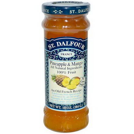 St. Dalfour, Pineapple&Mango, Fruit Spread 284g