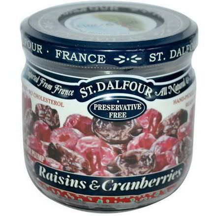 St. Dalfour, Raisins&Cranberries 200g