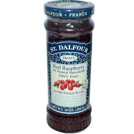 St. Dalfour, Red Raspberry, Fruit Spread 284g