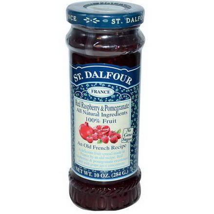 St. Dalfour, Red Raspberry&Pomegranate, Deluxe Red Raspberry&Pomegranate Spread 284g