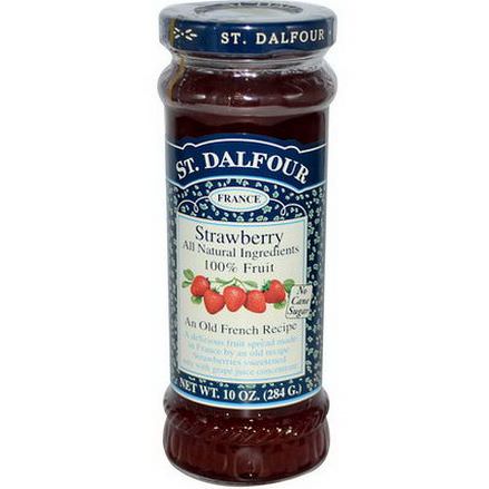 St. Dalfour, Strawberry, Deluxe Strawberry Spread 284g