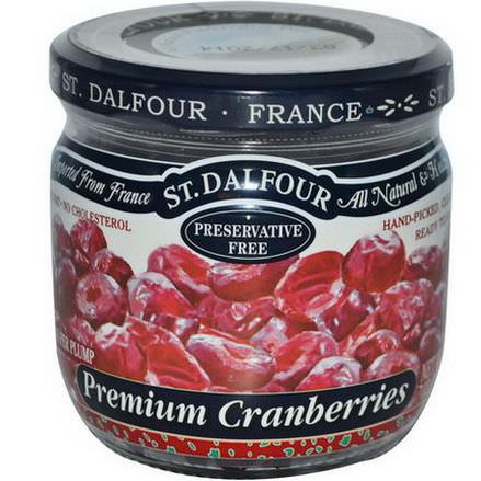 St. Dalfour, Super Plump Premium Cranberries 200g
