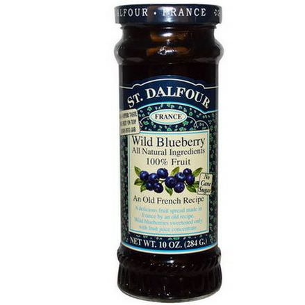 St. Dalfour, Wild Blueberry, Deluxe Wild Blueberry Spread 284g