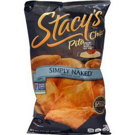 Stacy's, Simply Naked Pita Chips, Nothing But Sea Salt 207.8g