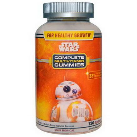 Star Wars, Complete Multivitamin Gummies, Sour Tropical, 120 Gummies