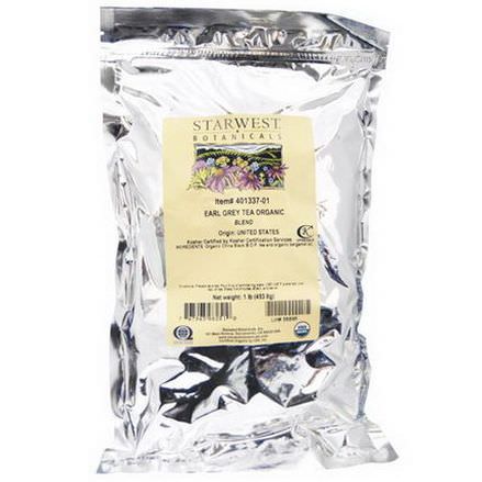 Starwest Botanicals, Organic Earl Grey Tea Blend 453.6g