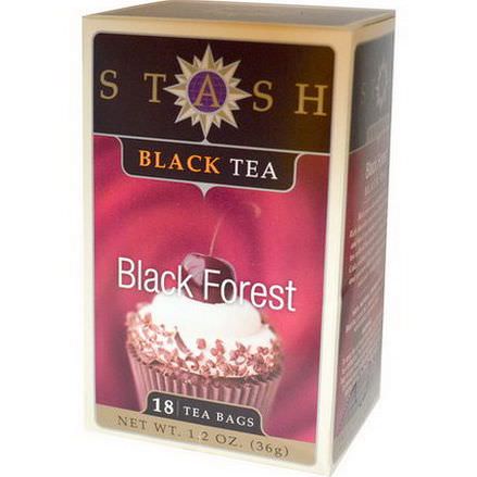 Stash Tea, Black Tea, Black Forest, 18 Tea Bags 36g