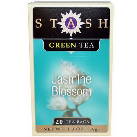 Stash Tea, Jasmine Blossom, Green Tea, 20 Tea Bags 38g