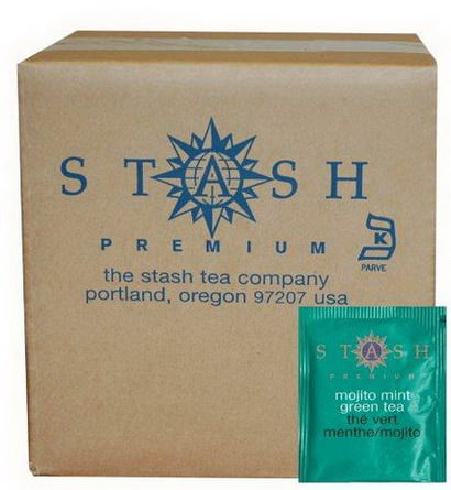 Stash Tea, Mojito Mint Green Tea, 100 Packets 130g