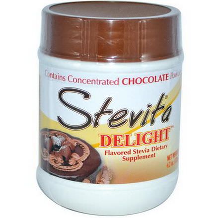 Stevita, Flavored Stevia Delight, Chocolate Powder 120g