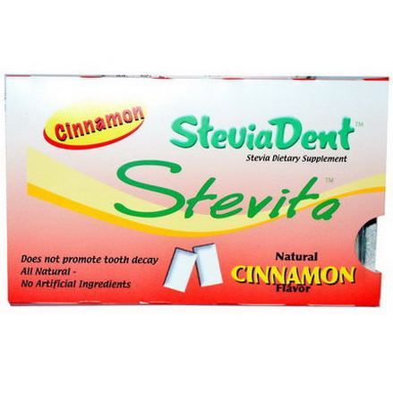 Stevita, SteviaDent, Cinnamon, 12 Pieces